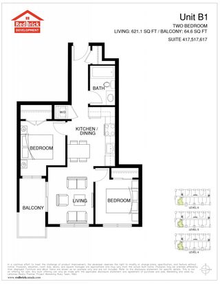 Photo 5: 617 10661 137a Street in Surrey: Whalley Condo for sale (North Surrey)  : MLS®# R3031934